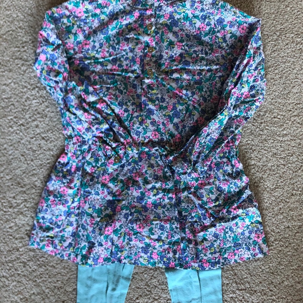 Flower Tunic and Leggings